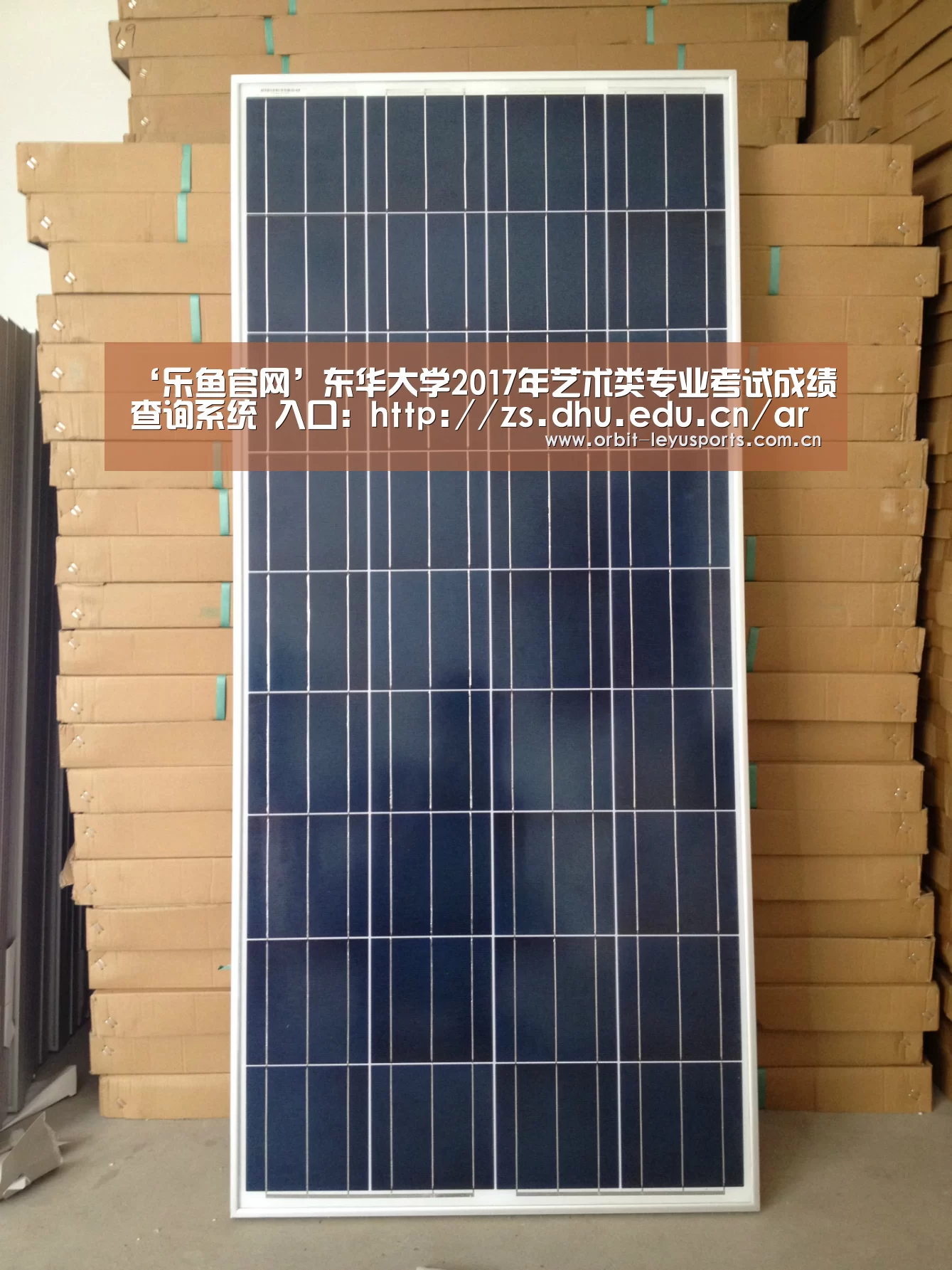 ‘乐鱼官网’东华大学2017年艺术类专业考试成绩查询系统 入口:http://zs.dhu.edu.cn/art16/index.(图2) 乐鱼电竞